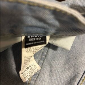 SHEIN Black Denim Jacket